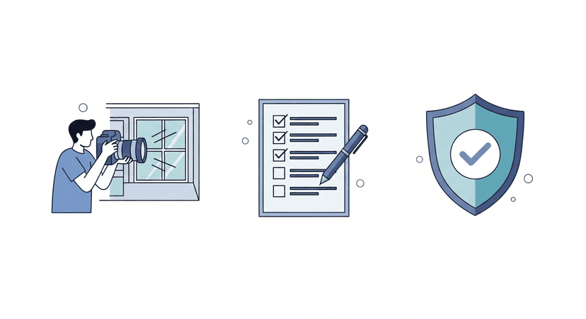 Drei Schritte zur Inventar-Dokumentation